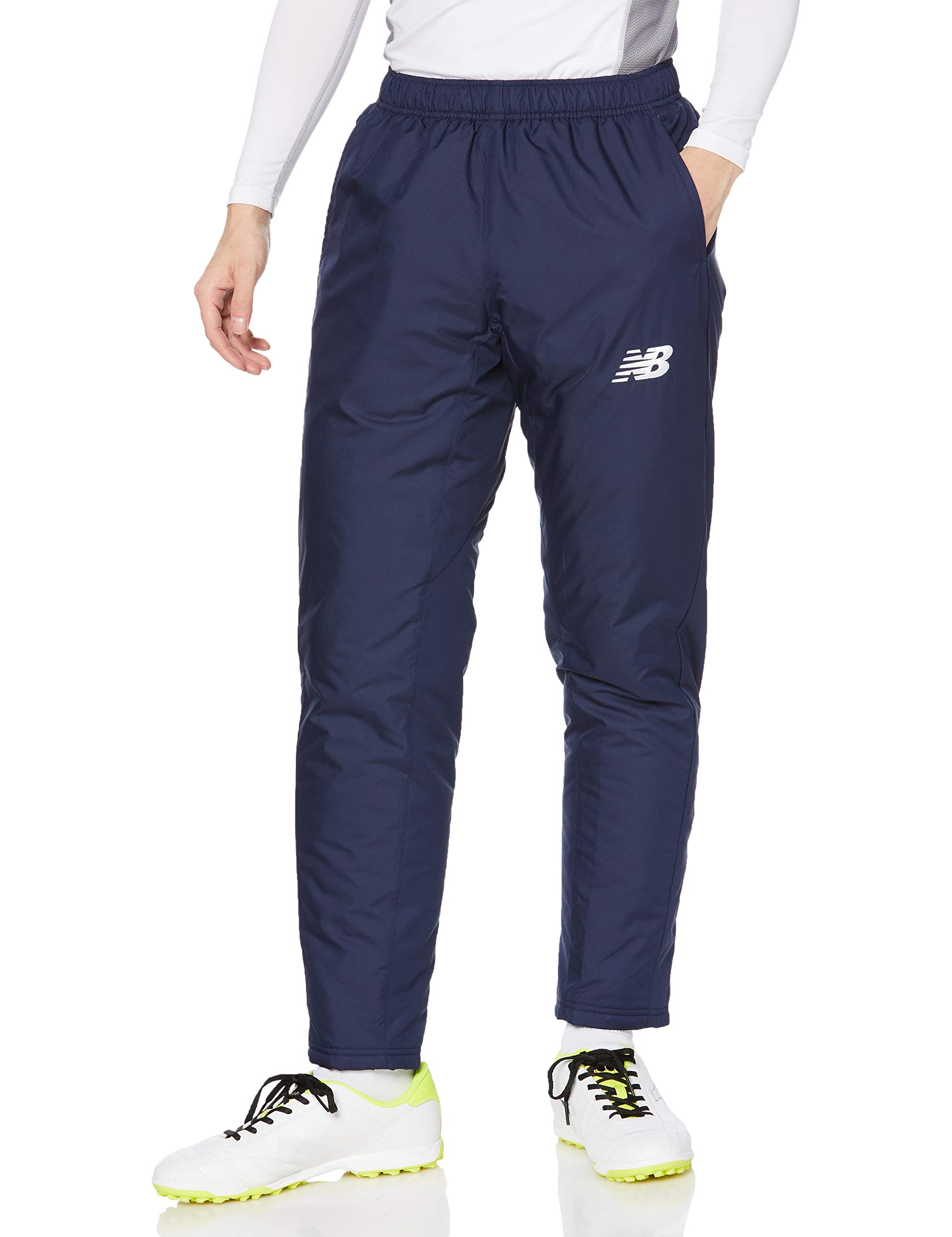 

New Balance Padded Long Navy Japan Size 2XL to Japanese size Pants, (NV), (equivalent 2L)