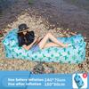 Trend Outdoor Products Rychlá nafukovací rozkládací pohovka se vzduchem Kvalitní spací pytel Nafukovací vzduchový vak Líný vak Plážová pohovka 240*70cm