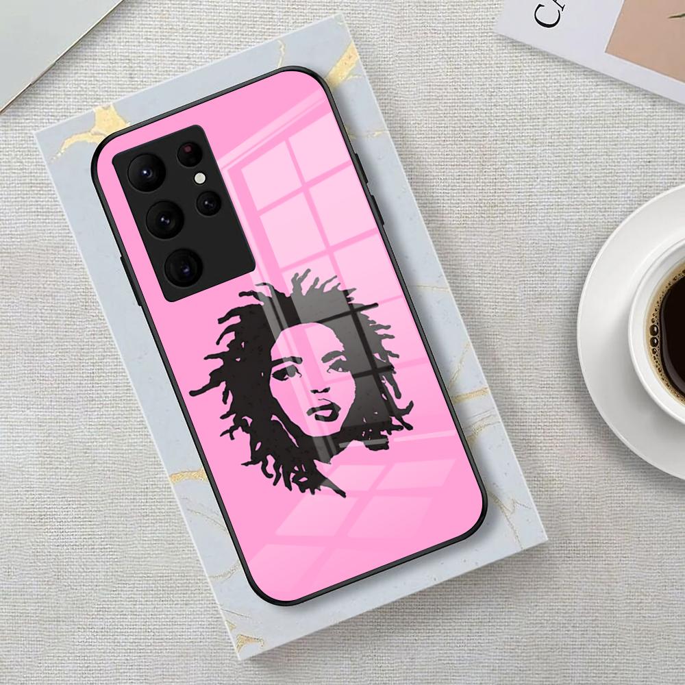 Singer Lauryn H-hill Phone Case For Samsung S26 S25 Edge Ultra 23 22 21 20 Ultra Plus S24 Fe Glass Cover