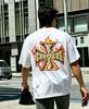 Fit Summer American Street West Coast Saint West Coast Chopper Vintage Shortsleeved Tshirt Trend
