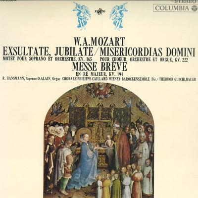 LP Schallplatte THEODOR GUSCHLBAUER, CHORALE PHILIP - Mozart: Exultate Iubirate / Missa B OS2000R ERATO 1968 Japan Klassisch Gebraucht
