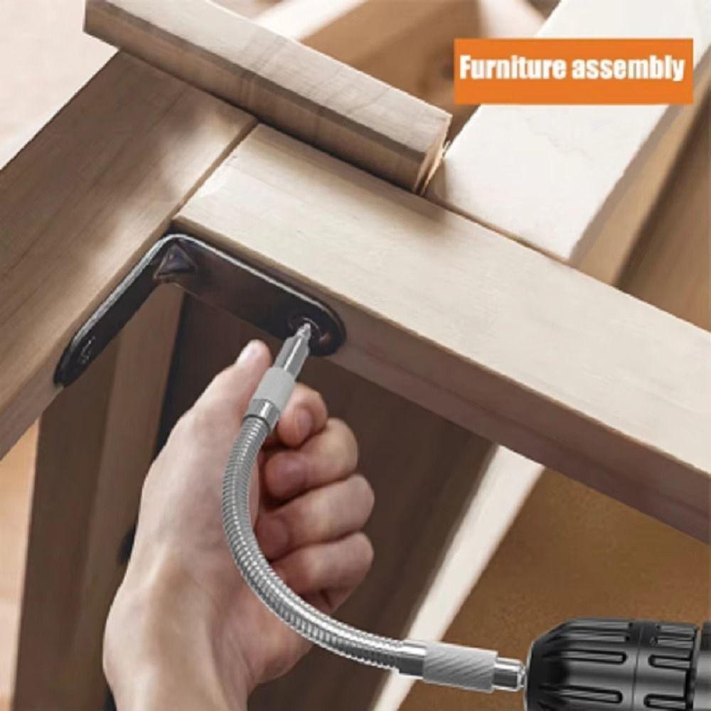 150-400mm Screwdriver Extend Rod Flexible Shaft Electric Drill Extend Rod Bit Connecting Rod