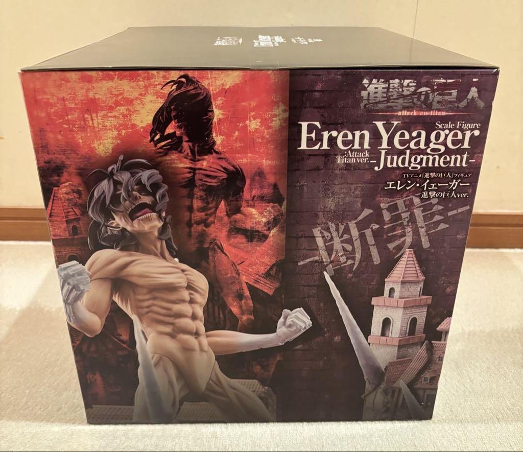[USED] Attack on Titan Figure Eren Yeager Attack on Titan ver. -Condemnation-