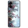 Weihnachtlich bemaltes Cover für VIVO V60 Lite 5G 4G Hülle Silikon Weiches TPU Handyhülle für VIVO V60Lite V 60 Lite Kameraschutz