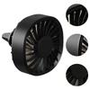 Car Vent Mini Fan Adjustable Speeds Clip on Multifunctional Compact Auto Air