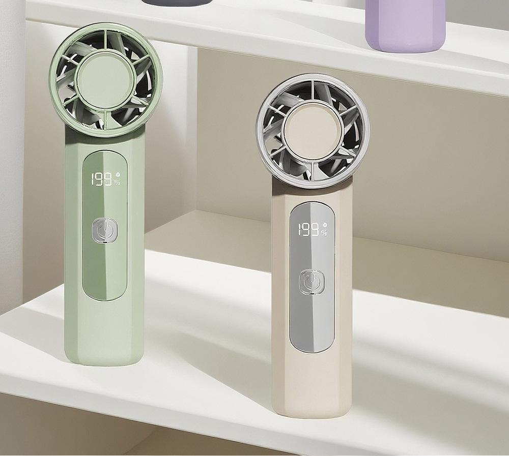 2025 High-Power Portable Handheld Cooling Fan with Turbo Technology
