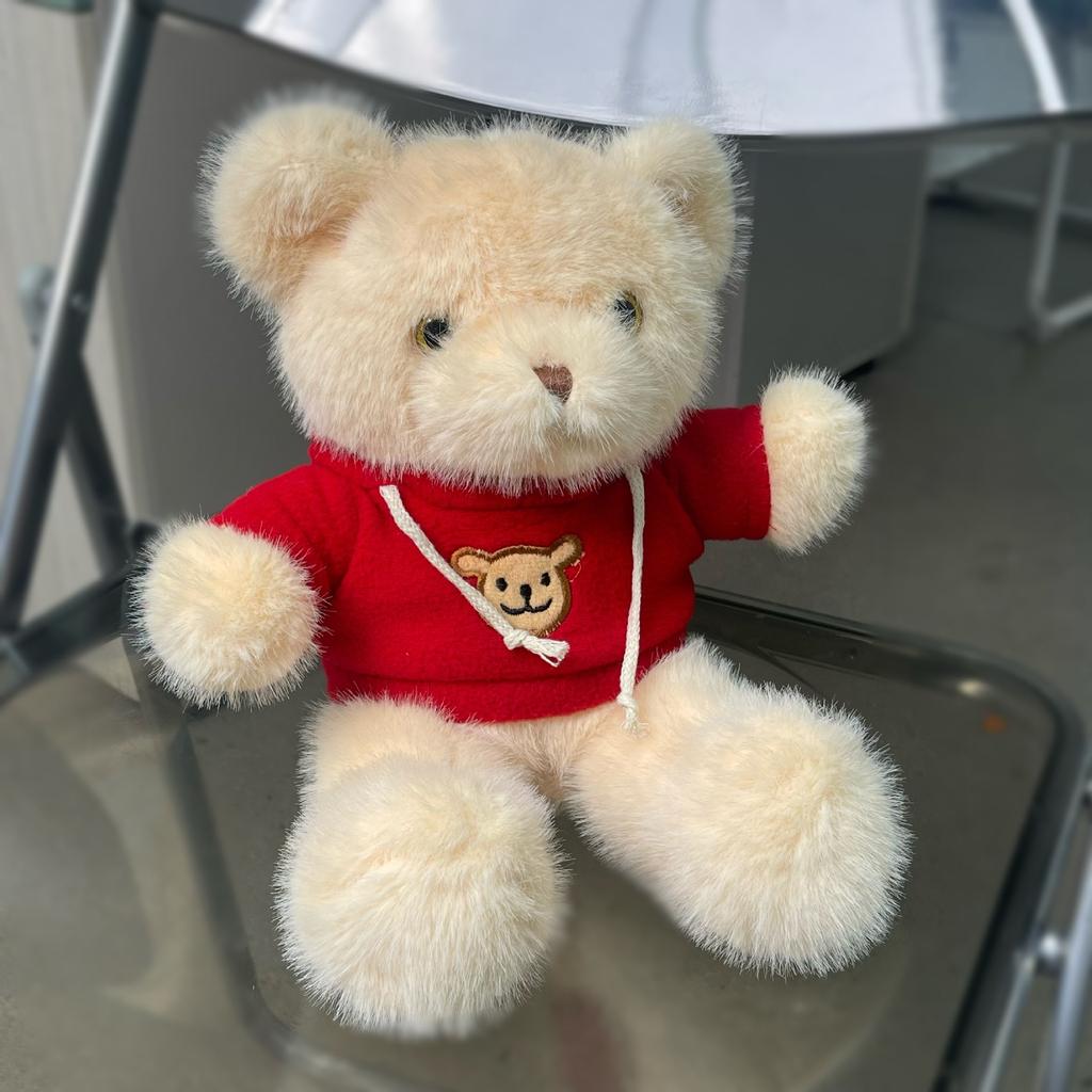 High-quality European Mink Teddy Bear Doll Grab Machine Plush Toy Birthday Gifts Spreading Street Stove Ring