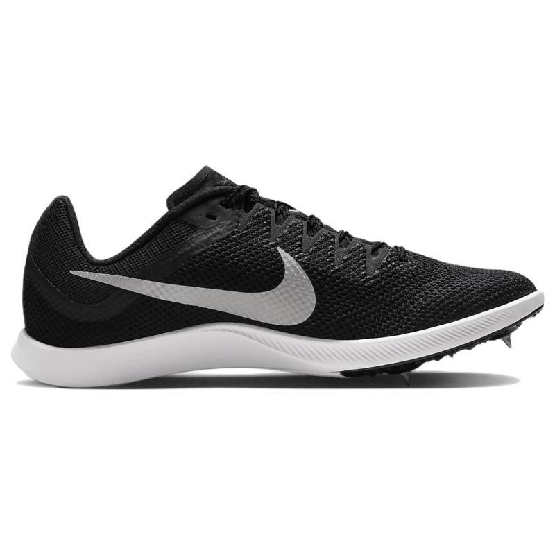 Nike Air Zoom Rival Distance Spikes 'Black Metallic Silver' Sneaker casual DC8725-001