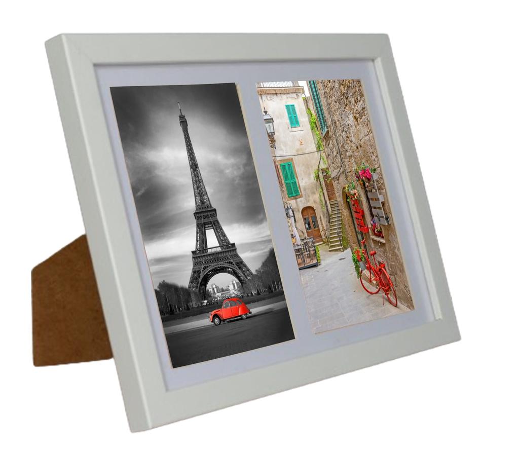 Photo Frame 15/15 Basic M043 White 17X23 Cm