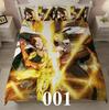 ONE PUNCH-MAN Bedding Sets Exquisite Bed Supplies Set Cartoon Bubu Duvet Cover Bed Comforter Set Bedding Set Birthday Gift