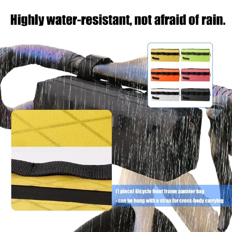 Cycling Front Frame Pouches Cycling Top Tube Bag Bicycles Front Tube Bag Bicycles Frame Waterproof Bikes Top Tube Bag