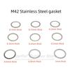 StarPal Stainless Stainless Steel Flange Gasket M42/M48/M68/M54 Flanges 0.1-1MM Multiple Specifications (a Set)