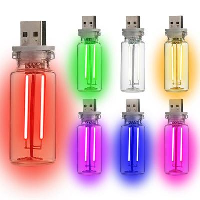 Retro USB LED Auto Innenraum Atmosphäre Glühfaden Touch-Dimmbirne Automobilschnittstelle Lade-Nachtlichter