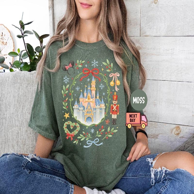 202526 Letnia Moda Koszulka Mickey Y2k Kapelusz Myszka Minnie Nadruk 100% Bawełna Koszulka z Nadrukiem Unisex Luźna Koszulka