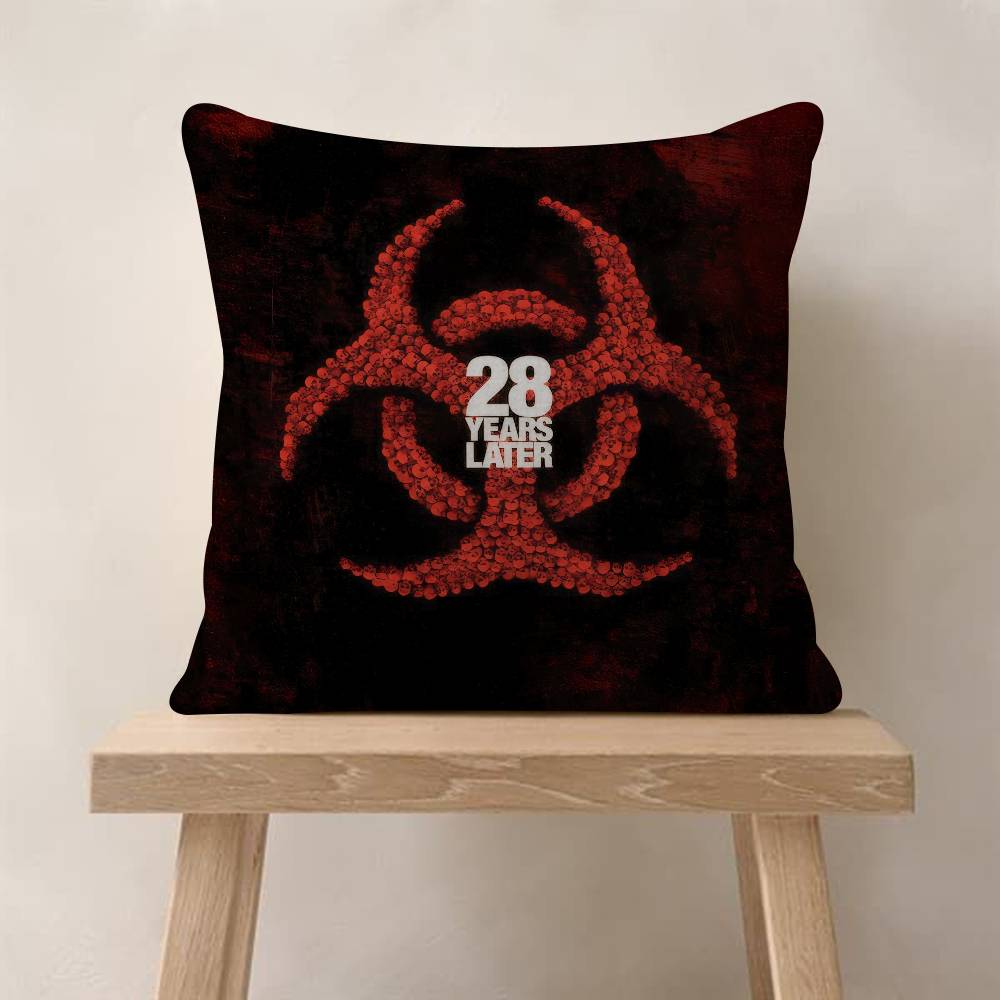 Movie Trror 28 Days Later Cushion Cover 30x50 Polyester Sofa Cushions Decorative Throw Pillows Home Decoration Pillowcover 30x30cm