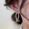 Niche Fishtail Earrings 2023: Trendy, Simple Studs for Women's Fashion