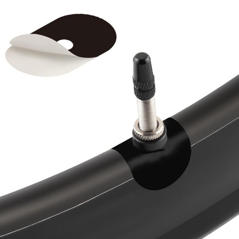 Bicycles Valves Stem Sealing Sticker Durability Leakproof Valves Caps Sticker Bicycles Safety Accessories