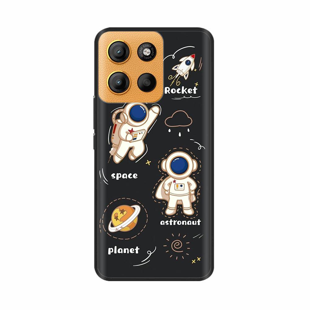 For Motorola G15 Case Cute Phone Case Funny Back Cover For Moto G15 Power Camera Protection Soft Original Liquid Silicone Cases