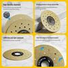 Angle Grinder Dual-Use Disc for Slate and Tile Cutting, 45° Chamfering, and Grinding