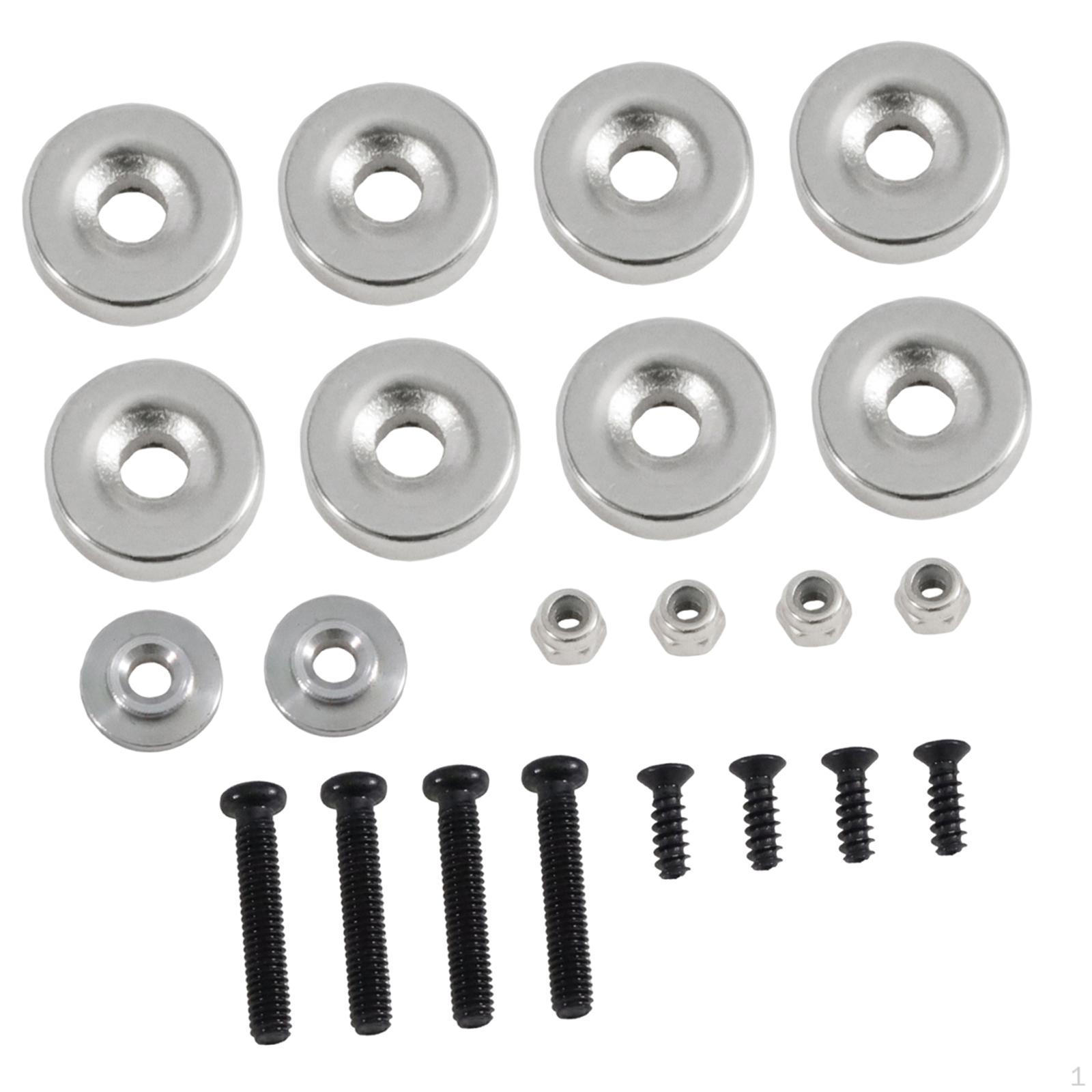 

RC Body Mount Kit,Spare Parts Hardware Lightweight Upgrade Lift Sturdy Easy to Install