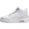 Air  3 Retro Pure Money Comfortable Versatile Durable Low Top Kids Basketball Shoes Kids Sneakers White Platinum DM0967-111NIKE