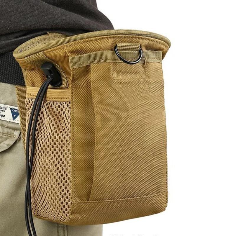 Outdoor 3-5L Nylon Dump Drop Pouch Recycle Waist Pack Bags Accessories Bag Pouches