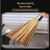 Natural Bamboo Pot Scrubber Brush, 2-Pack