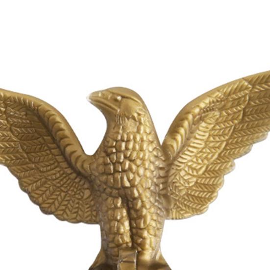 Puntale per asta portabandiera indeformabile e resistente alle rotture, ideale per creare atmosfera durante il Giorno dell'Indipendenza. Decorazione da giardino a forma di aquila. Ornamento per asta portabandiera, accessorio per esterni.