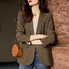 Women's Loose Fit Suit Trench Coat