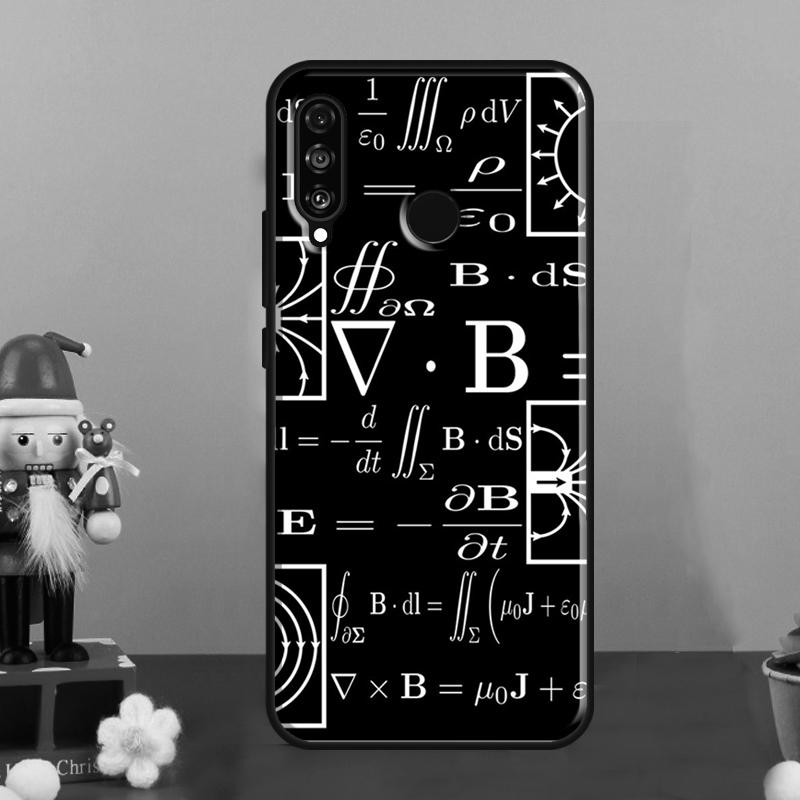 Physik Wissenschaft Mathe Formel Für Huawei Nova Y70 Y90 Y60 Y72 Y73 Y61 Y91 9 10 SE 12i 12s 11i 8i P30 P40 Lite P60 Pro Hülle