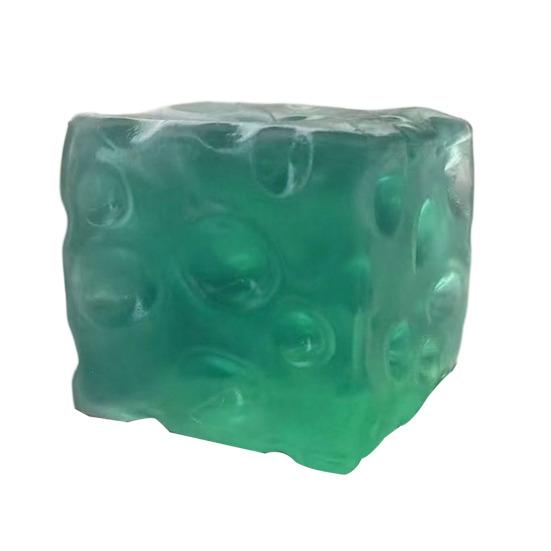 Office Relaxation Gadget Shapeable Cheese Cube Squeeze Toy Anxiety Relief Block Sensory Stress Toy Fake Pinch Home Tool Shape