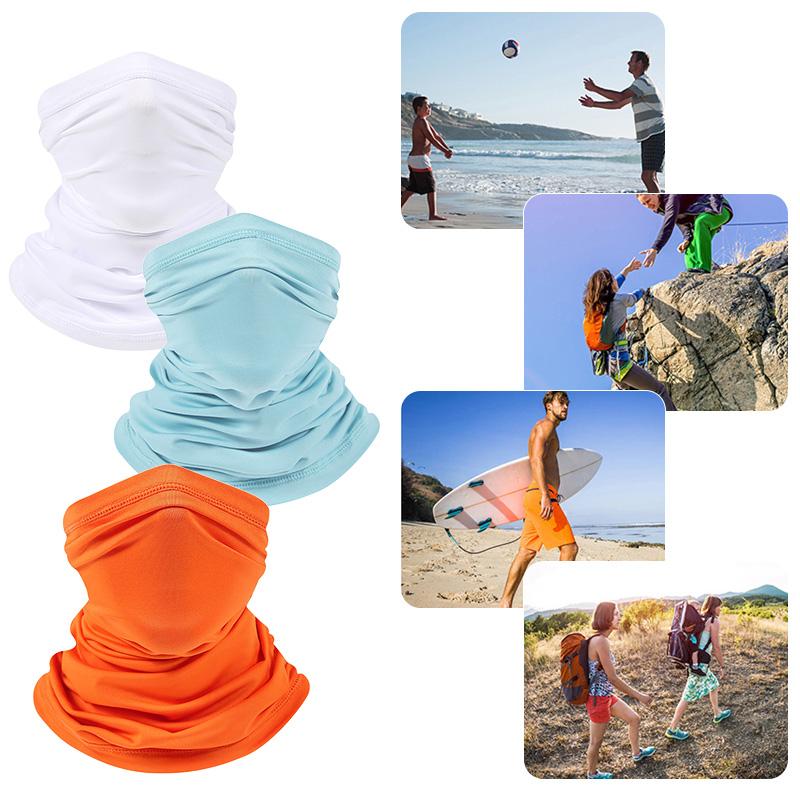1Pc Cycling Accessories Multifunctional Sweatband Outdoor Neck Cover Motorcycle Headscarf Hiking Sunscreen Mask Sports