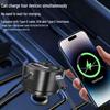 Four-in-One Retractable Cable Car Charger Adapter