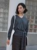 HUNCH Hip Tie V-Neck Knit (3Color)