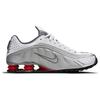 Nike Shox R4 Metallic Silver Comet Red 2018 Sneakers BV1111-100