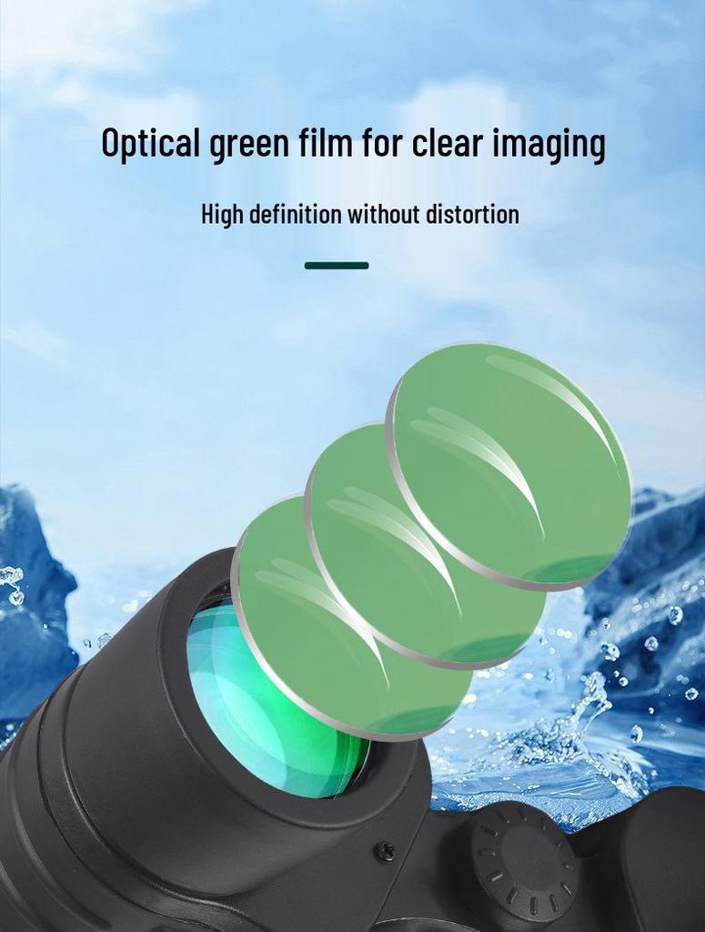 HD-Fernglas mit Vergrößerung: Ultra Klar, Schwachlicht, Professionelle Qualität für Außen, Konzerte und Vogelbeobachtung