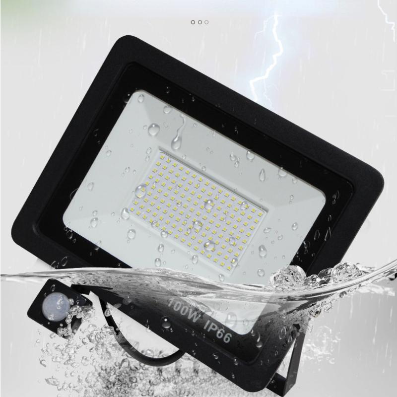 Motion Sensor LED Flood Light 50W 30W 10W AC 220V Waterproof IP65 Reflector Floodlight Lamp Foco Led Exterior Spot Outdoor Light