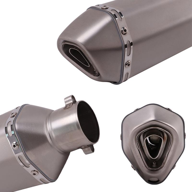 Slip On For Honda CBR125 CBR125R CB125R CBR 125 Motorcycle Exhaust System Front Link Pipe Muffler Escape Removable DB Killer