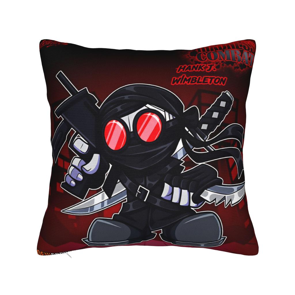 MADNESS COMBAT Pillow Case Graphic Pillow Cover Vintage Cushion Cover For Living Room Chair