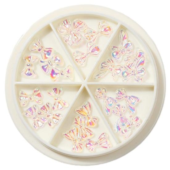 1 Box 3D Butterfly Nail Charms Resin Ornament DIY Craft Project Manicure Accessories Nail Art Jewelry Phone Case Decorations Nail Supplies for