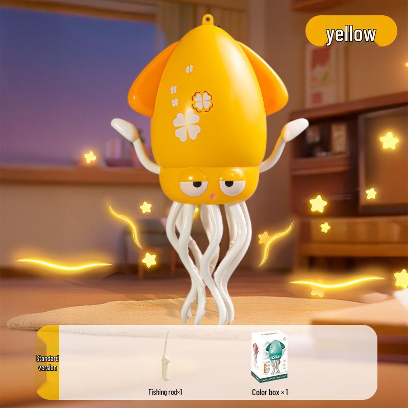 Rechargeable Magic Dancing Octopus Toy with Obstacle Avoidance and Induction for Kids