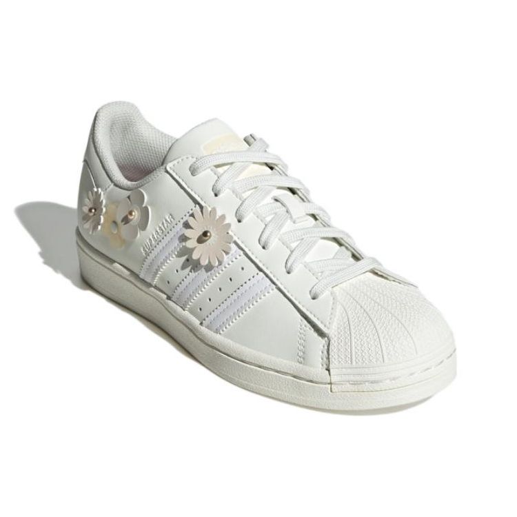 adidas Superstar Floral Women Sneakers White White-Tint Wonder-Mauve GX2172