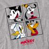Mickey Mouse & Freunde Herren Panel T-Shirt