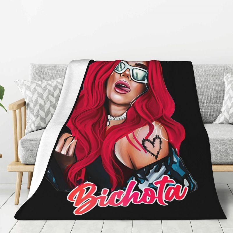 Custom Manana Sera Bonito Karol G Blanket Warm Fleece Soft Flannel Throw Blankets for Bed Couch Home Autumn