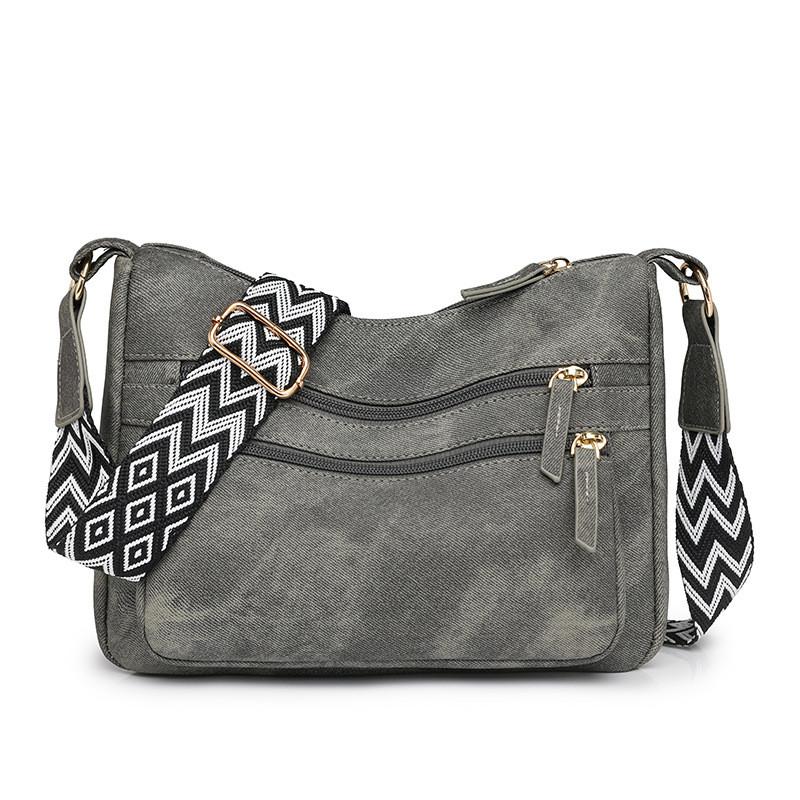 IELGY Ladies Soft Leather Backpack Large Capacity Shoulder Messenger Bag