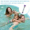 Water Pull-Out Gun Children'S Summer Pool Toy Water Gun With Flower-Shaped Handle Suitable For Swimming Pools Parties Suitable For Couple