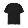 FILA Blue Simple Solid Color Comfortable Versatile Classic Casual Round Neck Short Sleeve T-Shirt Men Tops Black F11M622118FBK