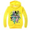 Minecrafted Hoodie for Kid Toddler Kawaii Long-sleeved BOY Winter Thin Sweatshirt Fashion Idol Printed Warm Children's Tops Gift