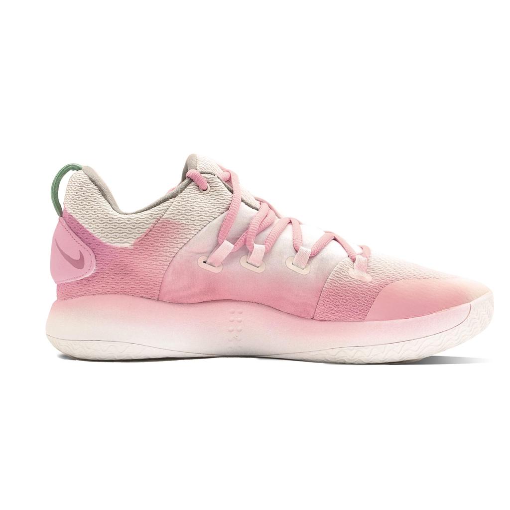 Nike Hyperdunk X Low 10 Slip Resistant Abrasion Resistant Low top Basketball Shoes Men's Pink White AR0465-100(Team63-)