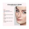 Collagen Jelly Cream Anti-Ageing Face Care Moisturiser, Collagen Cream for Face, Strengthens the Skin Barrier and Moisturises Pores